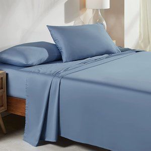 100% Cotton Sheets 3 Pc, Luxury Sheets & Pillowcases,  Twin or Twin XL